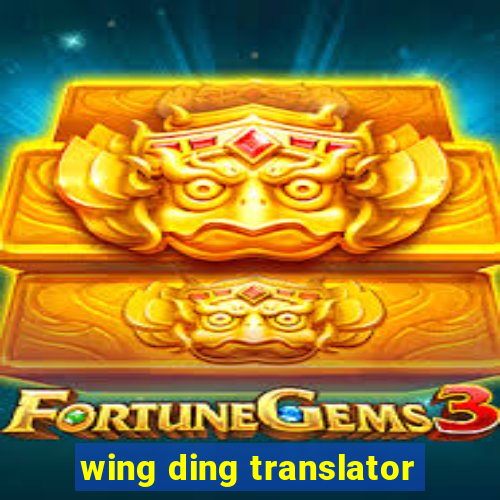 wing ding translator